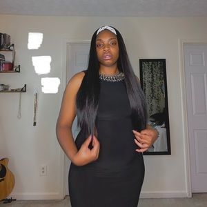 Maxi Black Prom/Wedding Dress